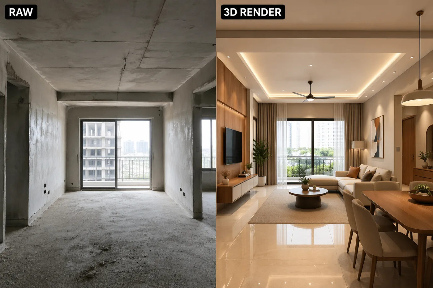 Generate Interior Design interface overview